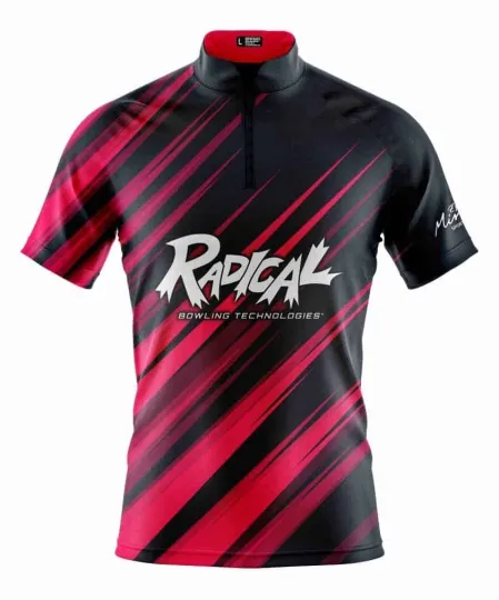 CUSTOM NAME Radical Cherry Bowling Jersey Long & Short Sleeve Shirts