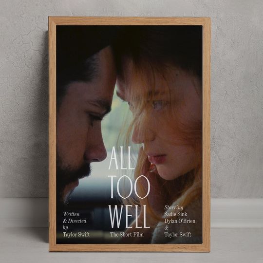 Discover All Too Well The Short Film Movie Poster, Wall Art Decor, Room Decoration