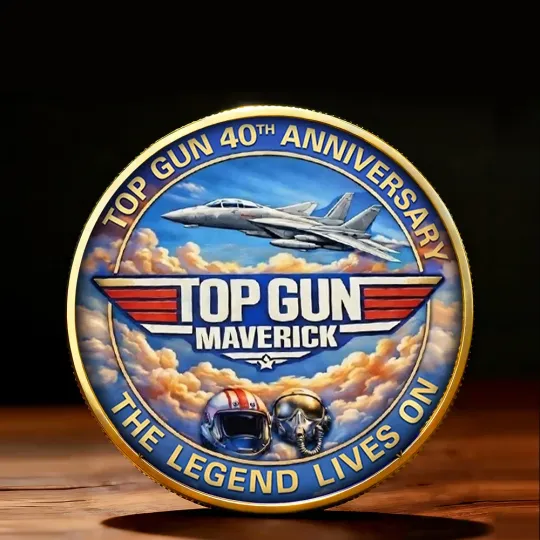 Discover Top Gun 40th Anniversary Commemorative Coin