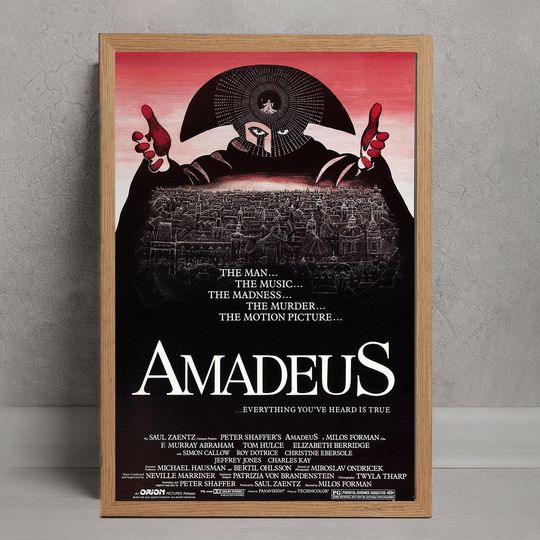 Discover Amadeus Movie Poster, Wall Art Decor, Room Decoration