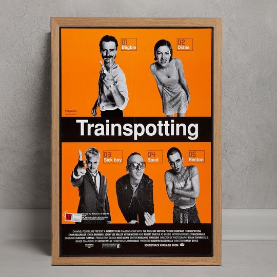 Discover Trainspotting Movie Poster, Wall Art Decor, Room Decoration
