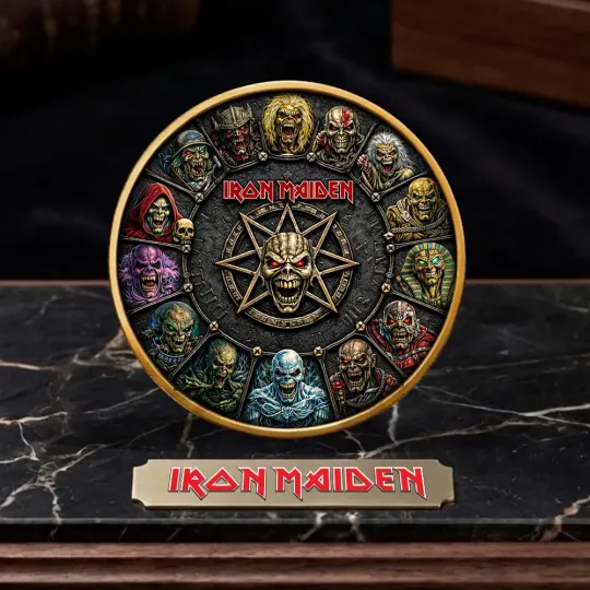 Discover Iron Maiden Commemorative Coin