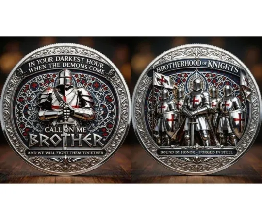 Discover Order Honor Brotherhood Coin