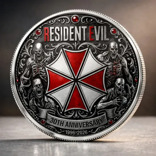Discover Resident Evil 30th Anniversary Commemorative Coin