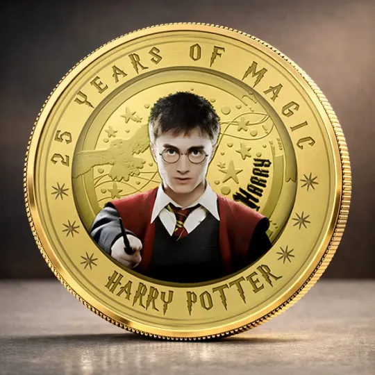 Discover Harry Potter 25th Anniversary Commemorative Coin