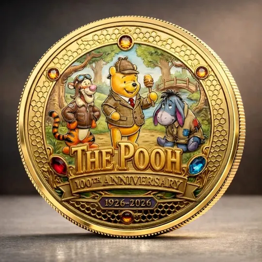 Discover Winnie-the-Pooh 100th Anniversary Commemorative Coin