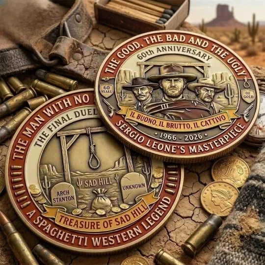 Discover The Good The Bad And The Ugly 60Th Anniversary Commemorative Coin