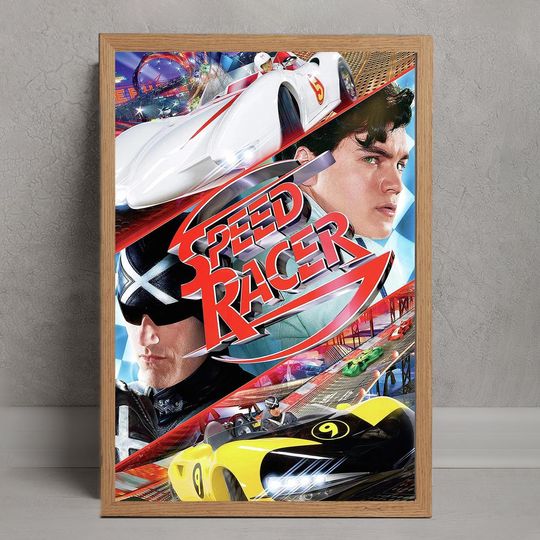 Discover Speed Racer Movie Poster, Wall Art Decor, Room Decoration, Personalized Gifts, Canvas Film Poster
