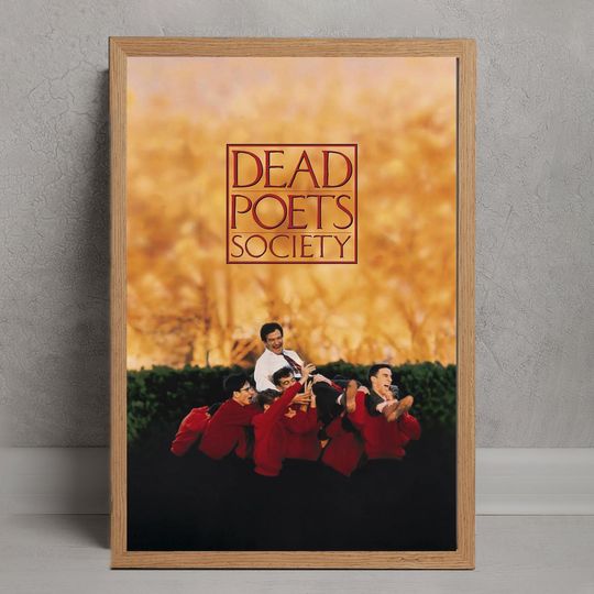 Discover Dead Poets Society Movie Poster, Wall Art Decor, Room Decoration, Personalized Gifts, Canvas Film Poster