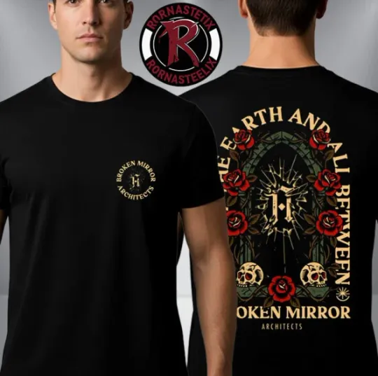 Discover Architects1 Broken Mirror Tour 2026 Unisex T Shirt Fullsize S-5Xl