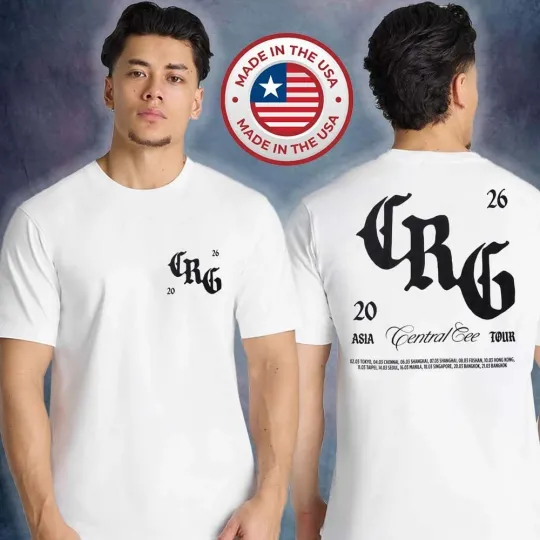 Discover Central Cee Asia Tour 2026 Merch T-Shirt