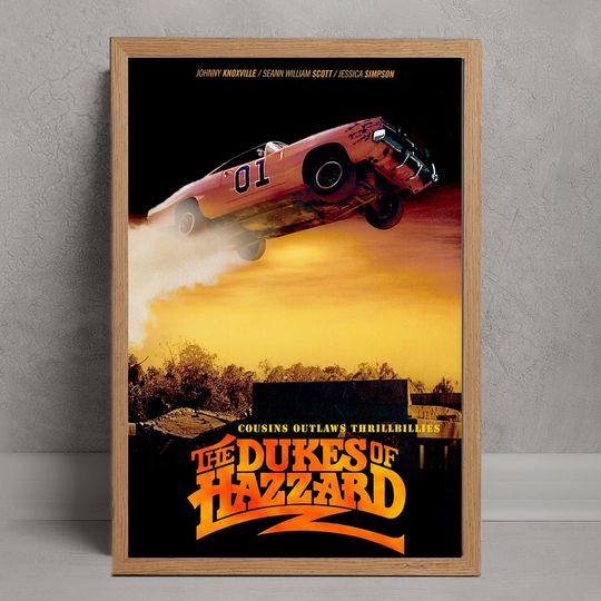 Discover Dukes Of Hazzard Poster, Wall Art Decor, Room Decoration