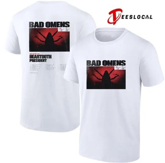 Discover Bad Omens! Do You Feel Love North America 2026 Tour City Dates T-Shirt