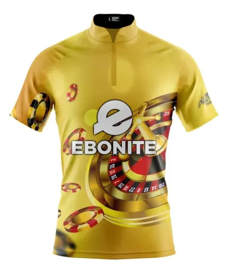 Discover CUSTOM NAME Ebonite Casino Bowling Jersey Long & Short Sleeve Shirts