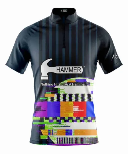 CUSTOM NAME Hammer Telly Bowling Jersey Long & Short Sleeve Shirts