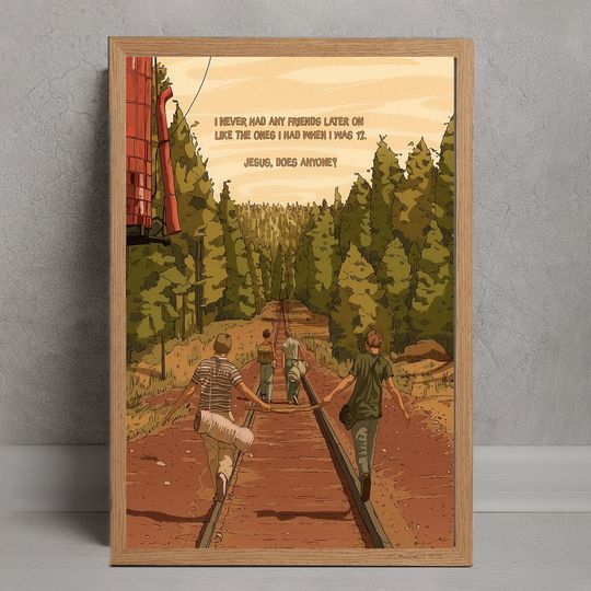 Discover Stand by Me Movie Poster, Wall Art Decor, Room Decoration
