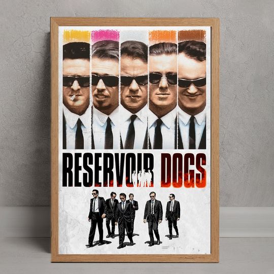 Reservoir Dogs Movie Poster, Wall Art Decor, Room Decoration