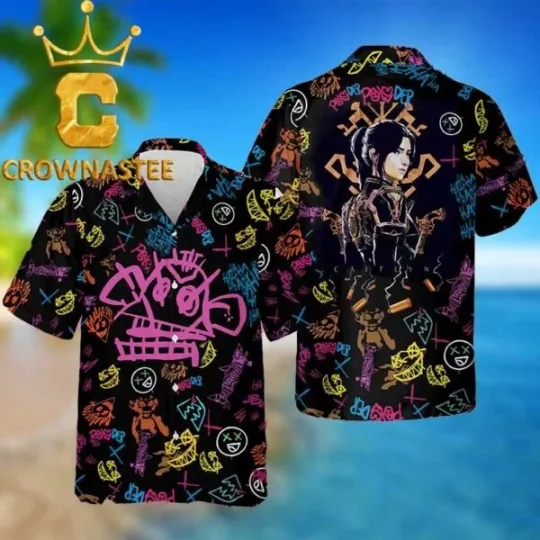Discover Caitlyn Graffiti Hawaiian Shirt - Summer Vibes