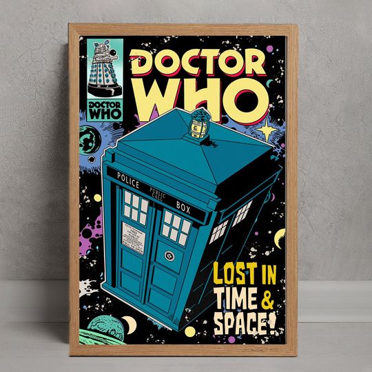 Doctor Who Movie Poster, Wall Art Decor, Room Decoration