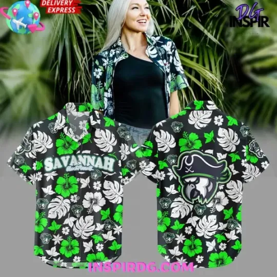 Discover Savan-nah Ghost Pirates Parrots Hawaiian Shirt