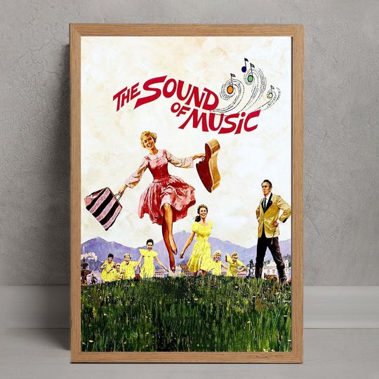 Discover Sound of Music Movie Poster, Wall Art Decor, Room Decoration