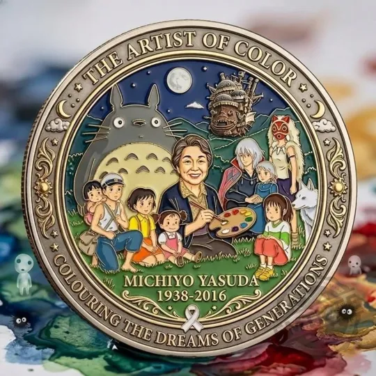 Discover Michiyo Yasuda The Artist Of Color Commemorative Coin