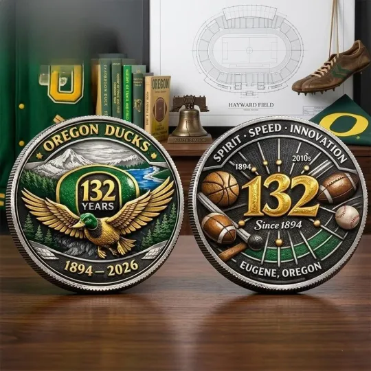 Discover Ducks 132Th Anniversary Commemorative Coin