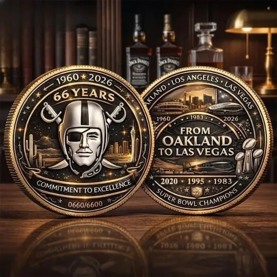 Discover Raiders 66Th Anniversary Commemorative Coin 2026