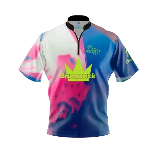 Personalized Brunswick Infinity Quest Bowling Jersey Shirts