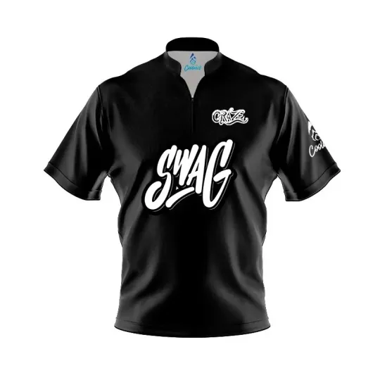 Custom Name SWAG Craze Tour Solid Bowling Jersey Shirt