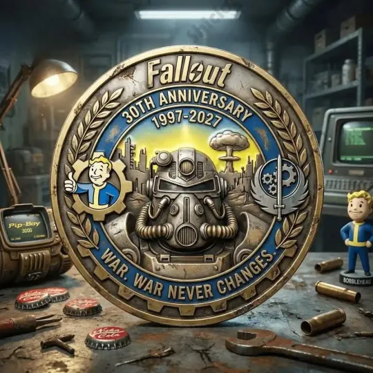 Discover Falllout 30th Anniversary Coin