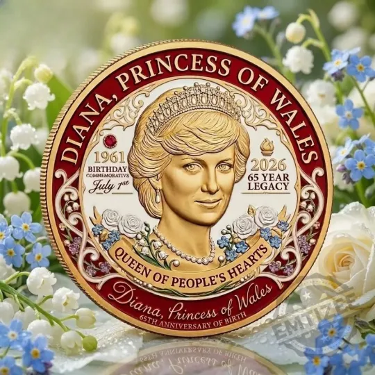 Discover Princess Diana 65Th Anniversary Gold Coin 2026