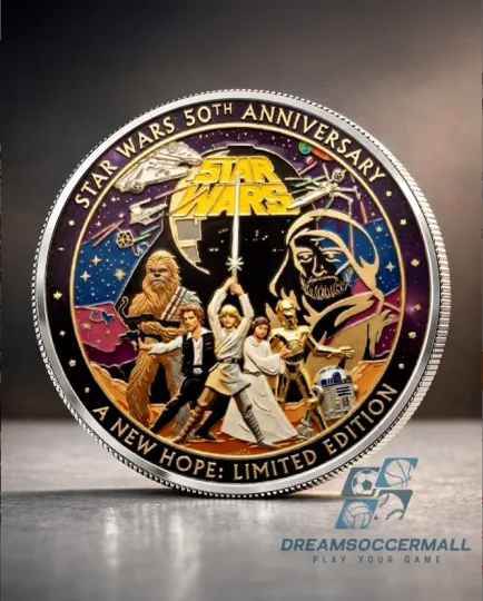Discover Star Wars 50th Anniversary A New Hope Limited Edition Commemorative Coin