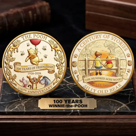 Discover Winnie-the-Pooh 100th Anniversary Commemorative Coin