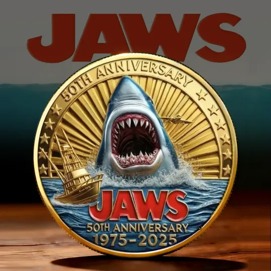 Discover Jaws 50th Anniversary Commemorative Coin