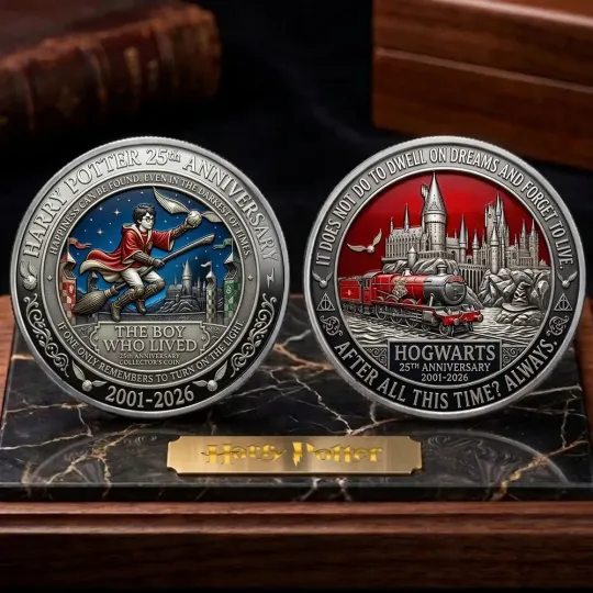 Harry Potter 25th Anniversary Commemorative Coin