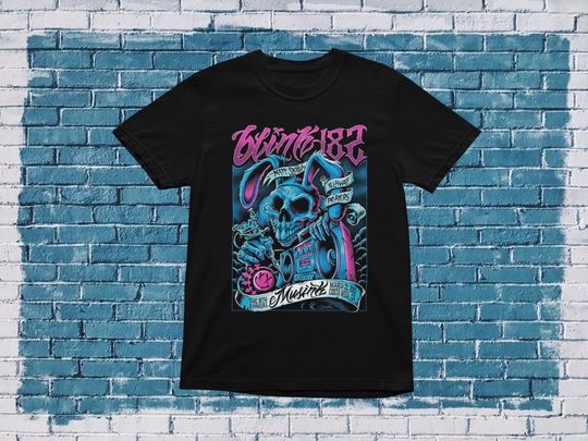 Discover B182 T-Shirts, 90's Pop punk Merch, Alternative Rock Apparel, Tour Canada