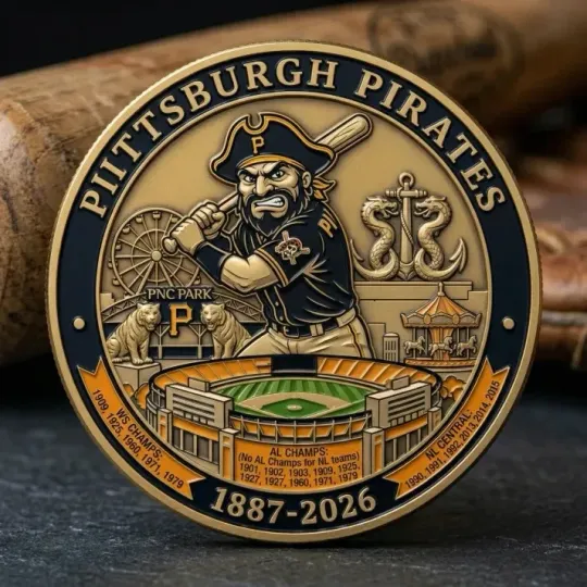 Discover Pittsburgh 139Th Anniversary Commemorative Challenge Coin 2026