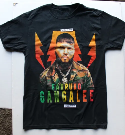 Discover FARRUKO GANGALEE T-Shirt with Bad Bunny, Anuel AA, J Balvin, Cosculluela, Kendo