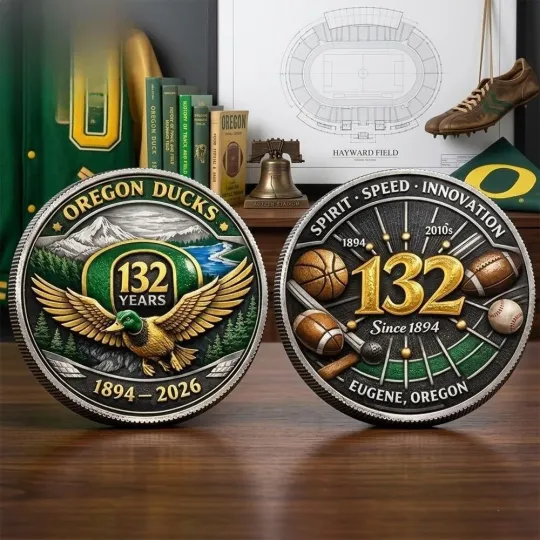 Discover Ducks 132Th Anniversary Commemorative Coin