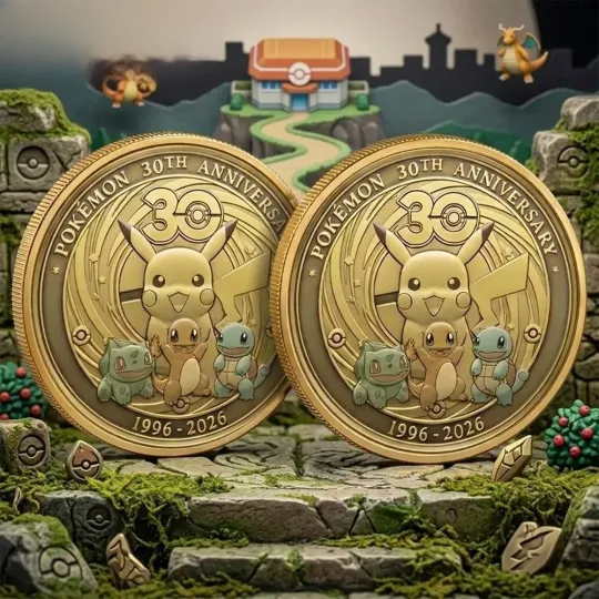 Discover PKM 30Th Anniversary Commemorative Coin 1996 2026