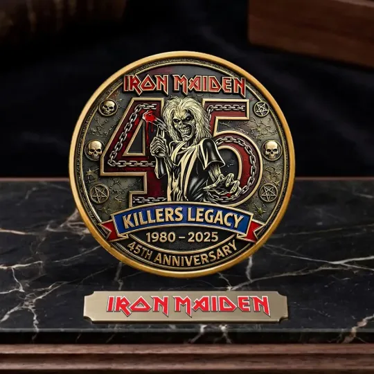 Discover Maiden Killers 45th Anniversary Commemorative Coin
