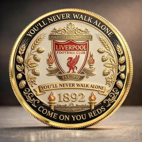 Liverpool FC 30th Anniversary Commemorative Coin