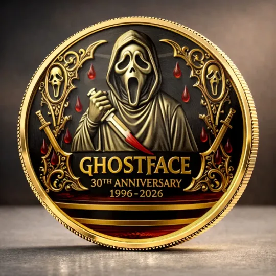 Discover Scream 30th Anniversary Commemorative Coin