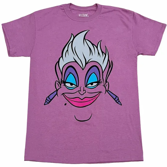 Discover Disney Villains Ursula Face T-Shirt