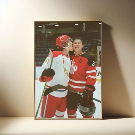 Discover Heated Rivalry Season 1 Poster - Modern Movie Art Print, Canvas Vertical Poster