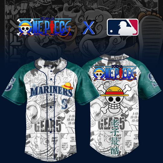 One Piece x Major League Baseball 2026 Collaboration Jersey