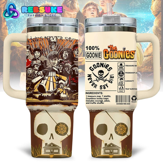 The Goonies Never Say Die Limited Edition 40 oz with Tumbler