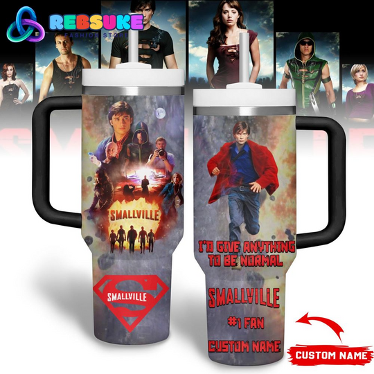 Personalized Smallville TV Series Gift For Fans 40oz Tumbler