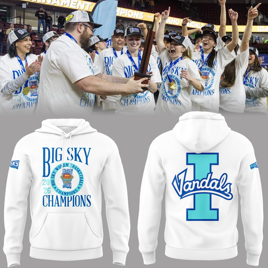 Discover Big Sky WBB Basketball Champions Limited Edition Hoodie